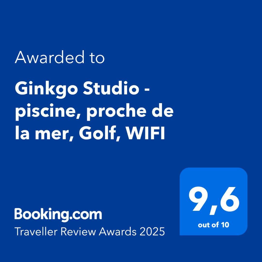 Ginkgo Studio - Piscine, Proche De La Mer, Golf, Wifi Mandelieu Exterior foto
